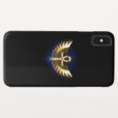 Coques Case-Mate iPhone Ankh or avec ailes (Dos (Horizontal))
