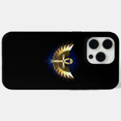 Coques Case-Mate iPhone Ankh or avec ailes (Verso (horizontal))