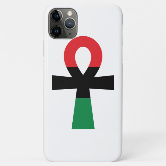 Coques Case-Mate iPhone Ankh rouge, noir et vert (Dos)