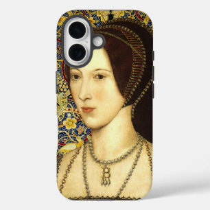 Coques iPhone 16 Anne Boleyn Queen of England Téléphone Case