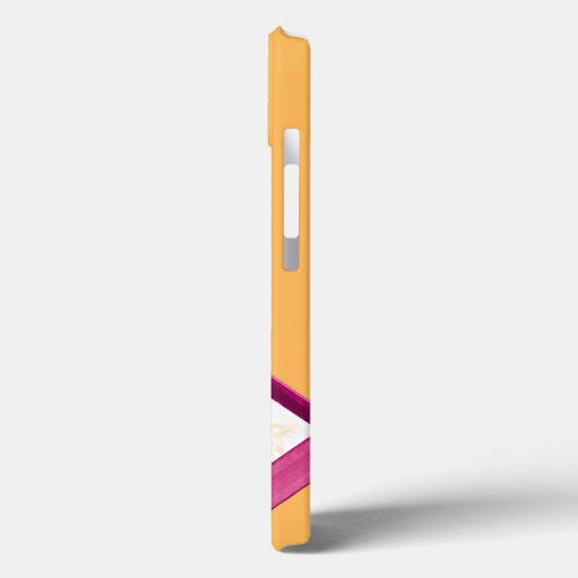 Coques Case-Mate iPhone Anneau et Carré Abstrait - Moderne (Verso / Gauche)