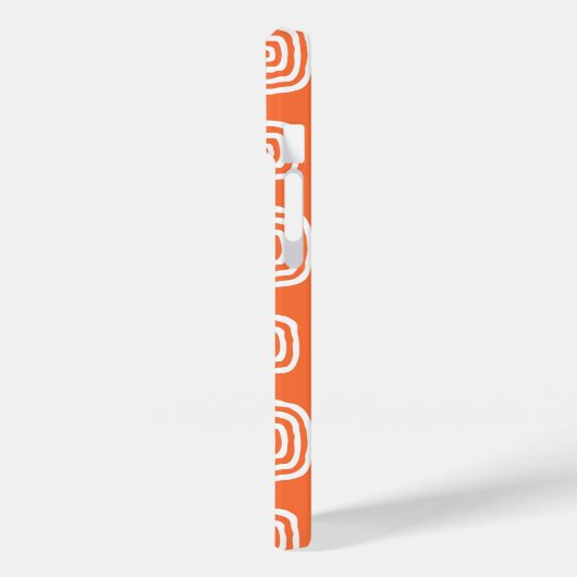 Coques Case-Mate iPhone Anneaux atomiques du milieu du siècle Motif Abstra (Verso / Gauche)