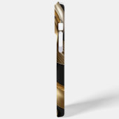 Coques Case-Mate iPhone Anneaux d'or Art Abstrait - Design moderne de luxe (Verso / Gauche)
