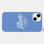 Coques Case-Mate iPhone Année 1972 mots drôles hommes femmes (Verso (horizontal))