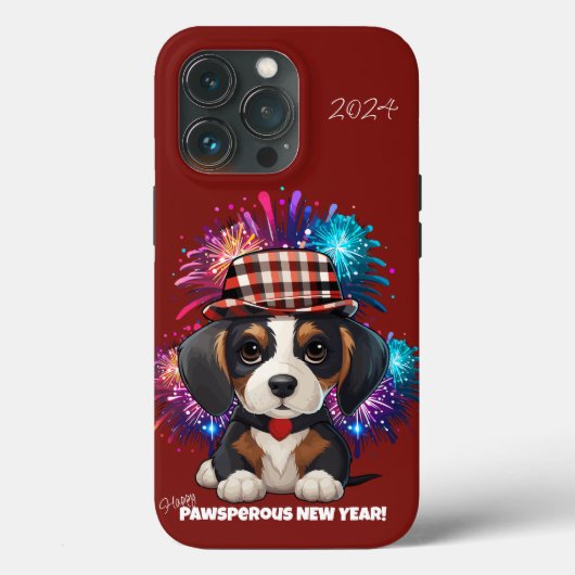 Coques Case-Mate iPhone Année de Woofs! (Verso)