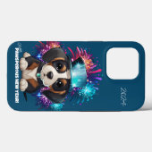 Coques Case-Mate iPhone Année de Woofs! (Verso (horizontal))