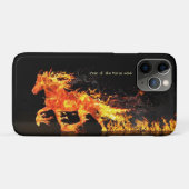 Coques Case-Mate iPhone Année du Cheval 2026 (Cheval de Feu) (Dos (Horizontal))