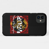 Coques Case-Mate iPhone Année du Dragon 2024 zodiaque chinois (Dos (Horizontal))