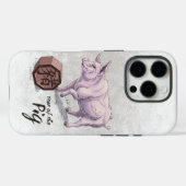 Coques Case-Mate iPhone Année du porc (sanglier) Zodiaque chinois (Verso (horizontal))
