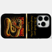 Coques Case-Mate iPhone Année du serpent : bonne année chinoise ! 2025 (Verso (horizontal))