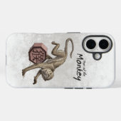 Coques Case-Mate iPhone Année du singe Zodiaque chinois (Verso (horizontal))
