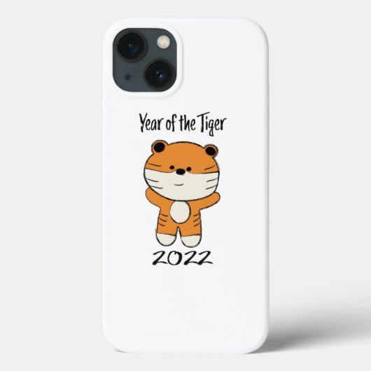 Coques Case-Mate iPhone Année du Tigre 2022 (Verso)
