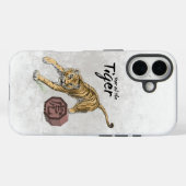 Coques Case-Mate iPhone Année du tigre Zodiac chinois Art (Verso (horizontal))