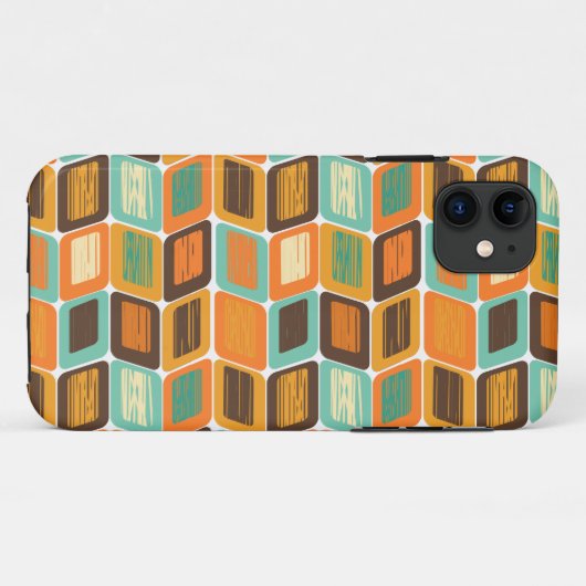 Coques Case-Mate iPhone Années 1970 (Dos (Horizontal))