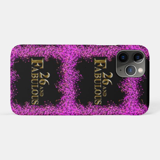 Coques Case-Mate iPhone Anniversaire 26 ans (Dos (Horizontal))