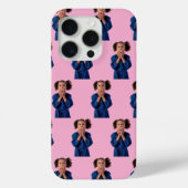 Coques Case-Mate iPhone Anniversaire de enfant de Collage de photos en ros (Verso)