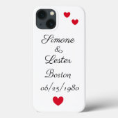 Coques Case-Mate iPhone Anniversaire des lettres douces (Verso)