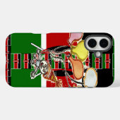 Coques Case-Mate iPhone anniversaire du Kenya (Verso (horizontal))