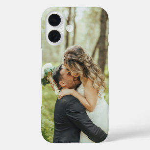 Coques iPhone 16 Anniversaire du Mariage photo personnalisé