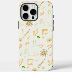 Coques iPhone 16 Pro Max Anniversaire Prosecco et Pâtes