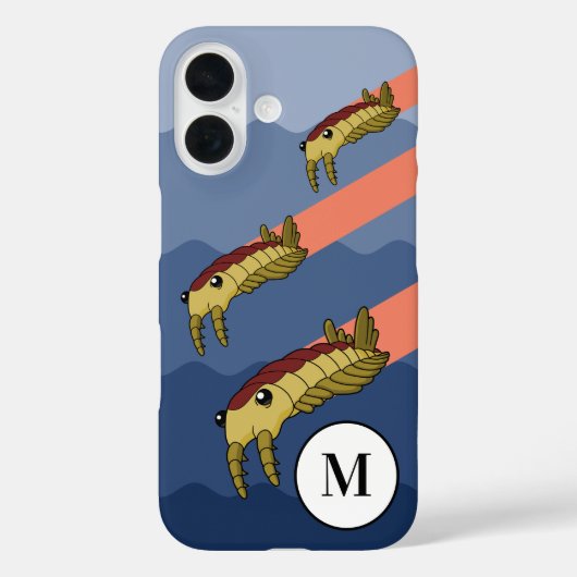Coques Case-Mate iPhone Anomalocaris échauffement - Préhistorique personna (Verso)