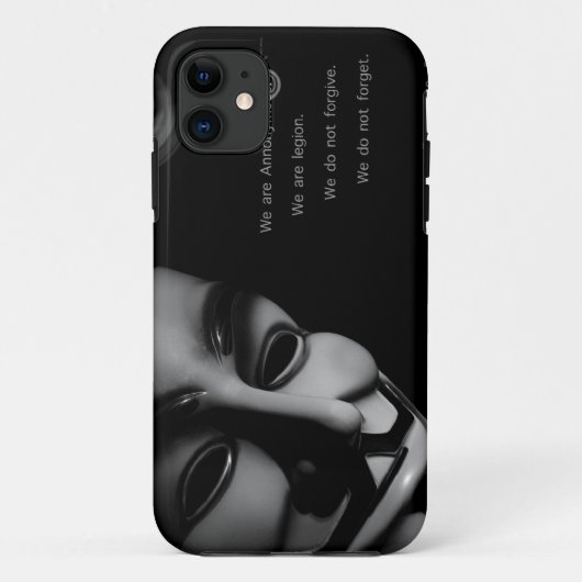 COQUES Case-Mate iPhone ANONYME (Dos)