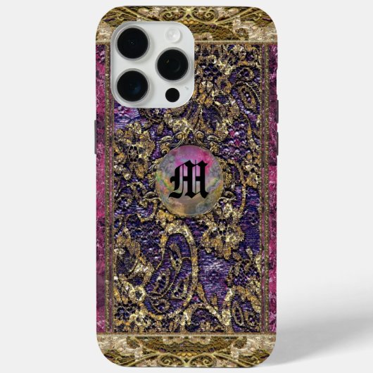 Coques Case-Mate iPhone Anselme Kean Monogramme (Verso)