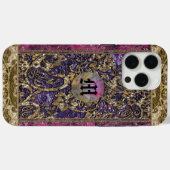 Coques Case-Mate iPhone Anselme Kean Monogramme (Verso (horizontal))