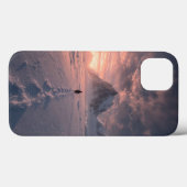 Coques Case-Mate iPhone Antarctic Glow: Lone Penguin Sunset Journey Editio (Verso (horizontal))