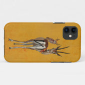 COQUES Case-Mate iPhone ANTELOPE ET OWL FLORAL (Dos (Horizontal))