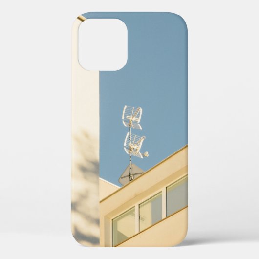 COQUES Case-Mate iPhone ANTENNE BLANCHE SUR L'IMMEUBLE (Verso)