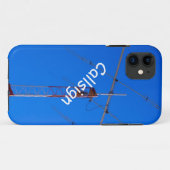 Coques Case-Mate iPhone Antenne de faisceau et Callsign (Dos (Horizontal))