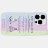 Coques Case-Mate iPhone ANTI-Stress YOGA CHAKRA PEACE GRATITUDE (Verso (horizontal))