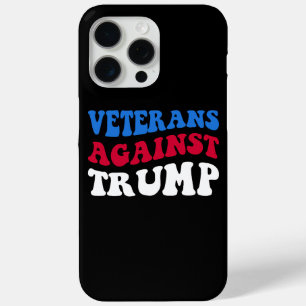 Coque iPhone 15 Pro Max Anti-Trump - Les vétérans contre Trump II