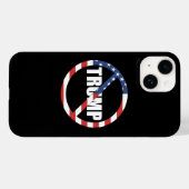 Coques Case-Mate iPhone Anti-Trump pro-démocratie (Verso (horizontal))