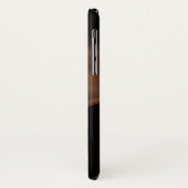 COQUES Case-Mate iPhone ANTIQUE BROWN FRACTAL ROSE (Dos/Gauche)