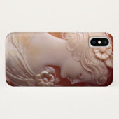 Coques Case-Mate iPhone Antique Cameo (Dos (Horizontal))