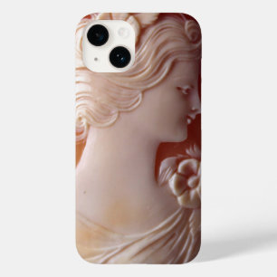 Coque Pour iPhone 14 Antique Cameo, bijoux en camée vintage