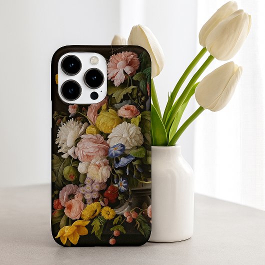 Coques Case-Mate iPhone Antique classique Floral Demeure Vie Belle Peintur