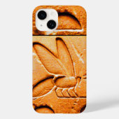 Coques Case-Mate iPhone ANTIQUE EGYPTIENNE HONEY BEE BEEKEEPER Orange Jaun (Verso)