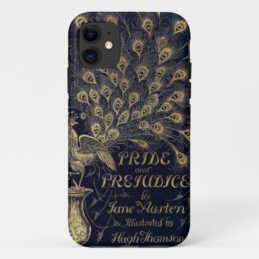 Coques Case-Mate iPhone Antique Fierté et Préjugés Peacock Edition Couvert (Dos)
