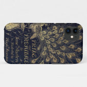 Coques Case-Mate iPhone Antique Fierté et Préjugés Peacock Edition Couvert (Dos (Horizontal))