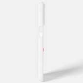 Coques Case-Mate iPhone ANTIQUE FLEUR ROUGE DE LIS EN Héraldique BLANC (Verso / Droite)