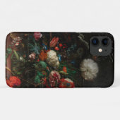 Coques Case-Mate iPhone Antique Floral Still Life & Script français (Dos (Horizontal))