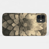 Coques Case-Mate iPhone Antique Golden Mandala Art Fleur texturée (Dos (Horizontal))