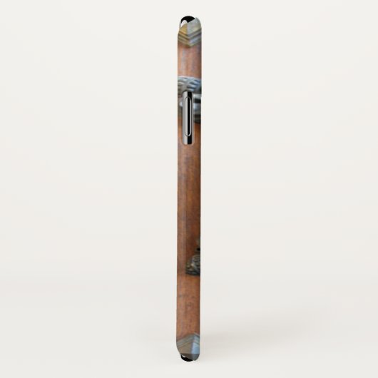 Coques Case-Mate iPhone Antique Knocker de porte (Dos/Droite)
