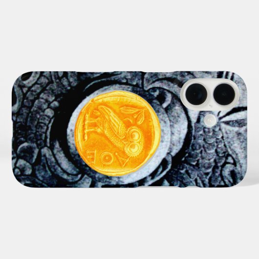 COQUES Case-Mate iPhone ANTIQUE OWL (Verso (horizontal))
