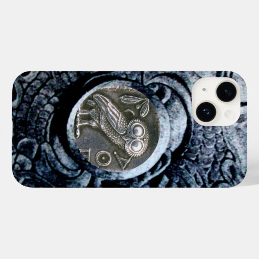 COQUES Case-Mate iPhone ANTIQUE OWL (Verso (horizontal))