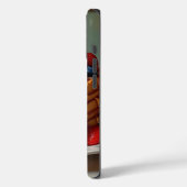Coques Case-Mate iPhone Antique Plate of Waffles with Strawberries  (Verso / Gauche)