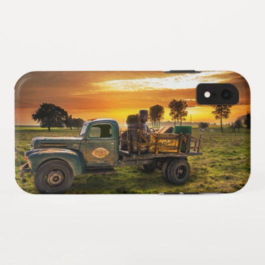 Coques Case-Mate iPhone Antique ramassage à la campagne (Dos (Horizontal))